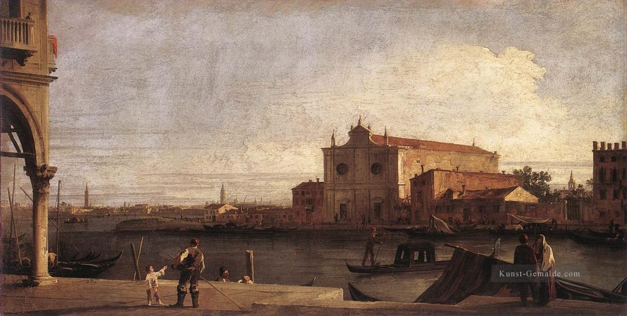 CANALETTO Ansicht von San Giovanni Dei Battuti Bei Murano Thomas Gains Ölgemälde